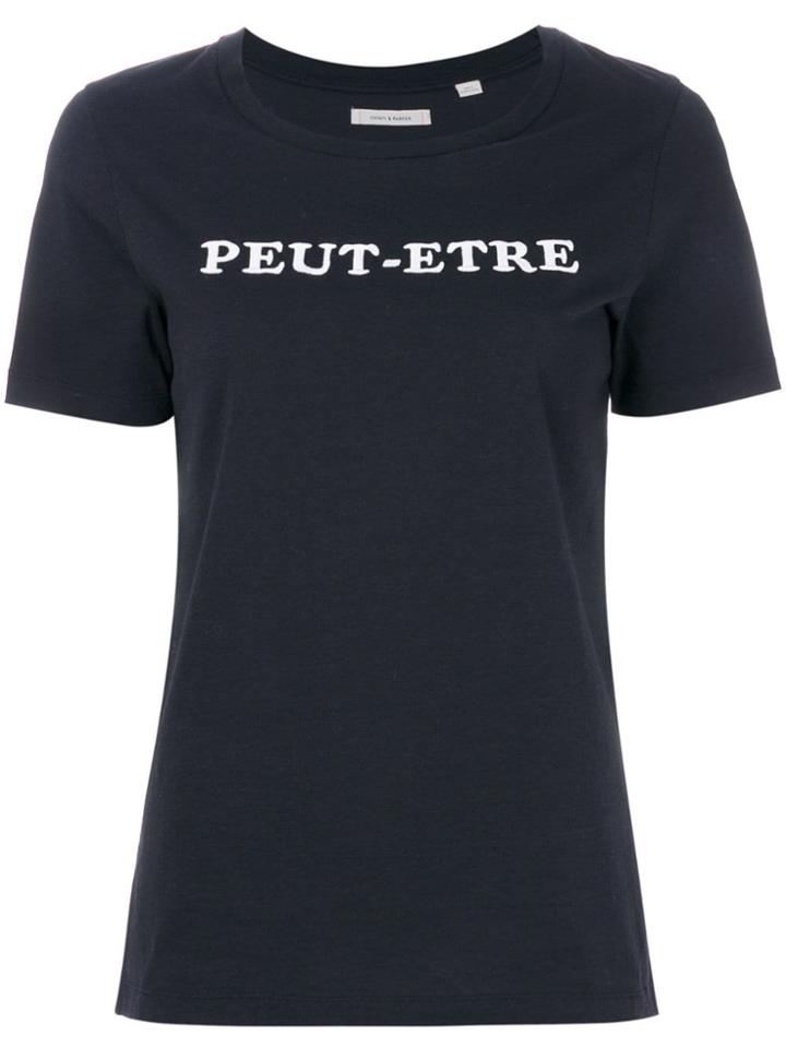 Chinti & Parker Peut-etre Print T-shirt - Blue