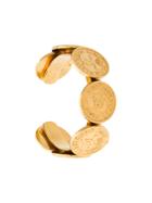 Chanel Vintage Coin Cuff Bracelet - Metallic