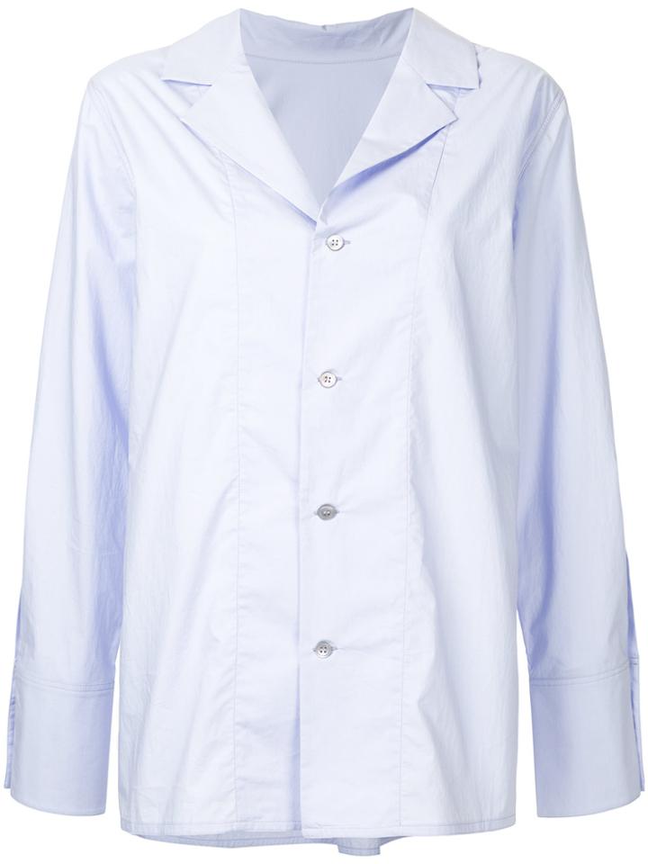 Marni Oversized Poplin Shirt - Pink & Purple