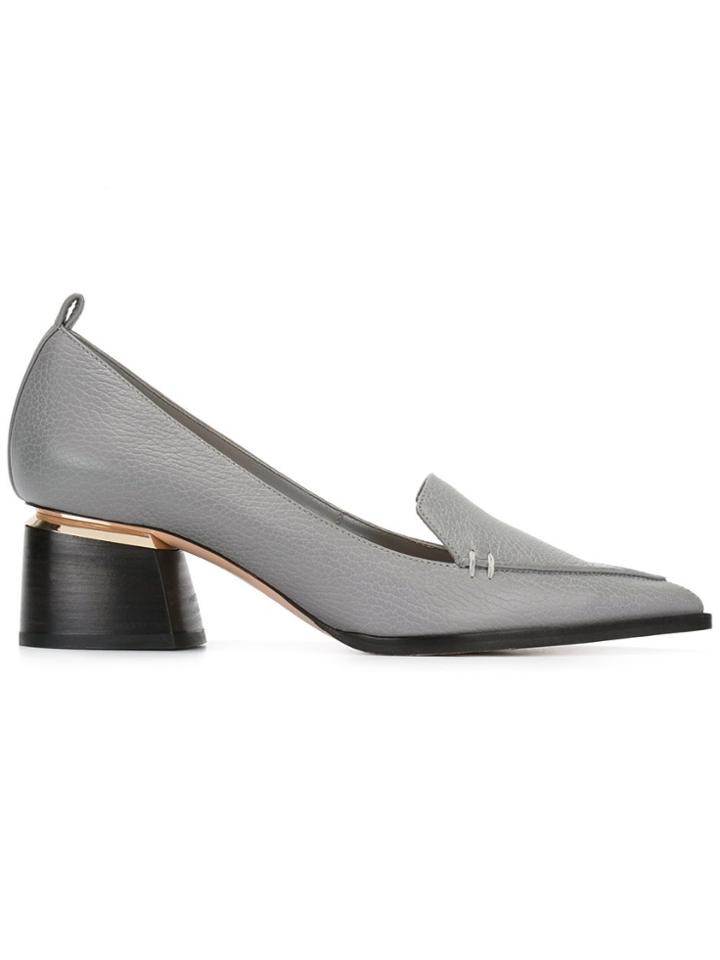 Nicholas Kirkwood Beya Block Heel Pumps - Grey