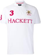 Hackett Army Polo Shirt - White