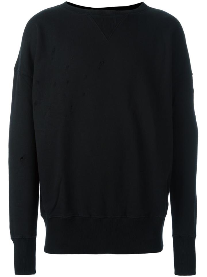 Faith Connexion 'destroy' Sweatshirt - Black