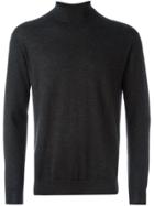 N.peal Fine Knit Roll Neck Sweater - Grey