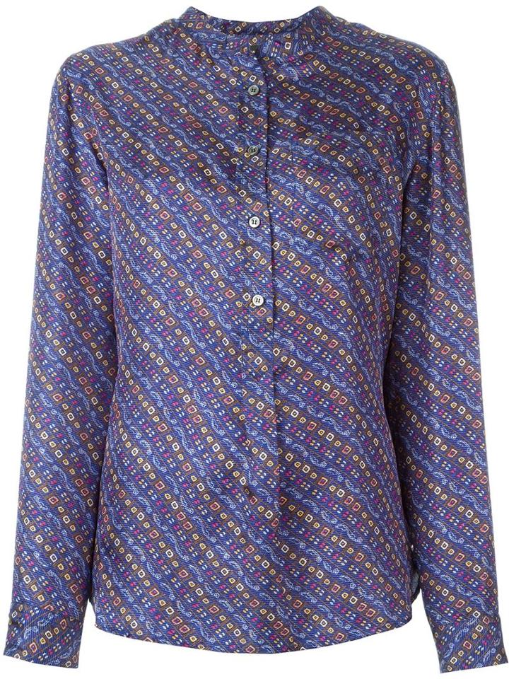 Isabel Marant 'tundra' Blouse, Women's, Size: 40, Blue, Silk