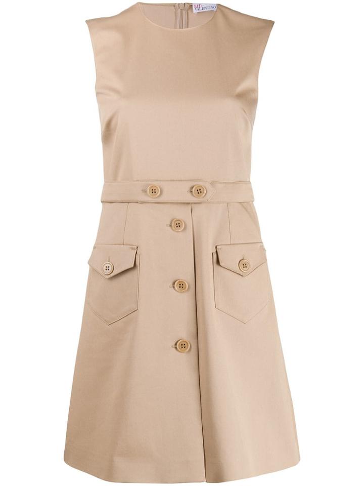 Red Valentino Sleeveless Dress - Neutrals