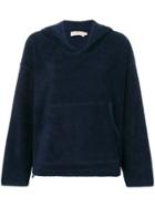 Tory Burch Pullover Hoodie - Blue