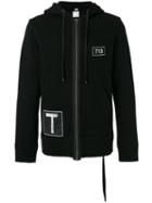 Helmut Lang Patch Hoody, Men's, Size: Small, Black, Cotton