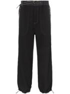 And Wander Belted Technical Trousers - Black