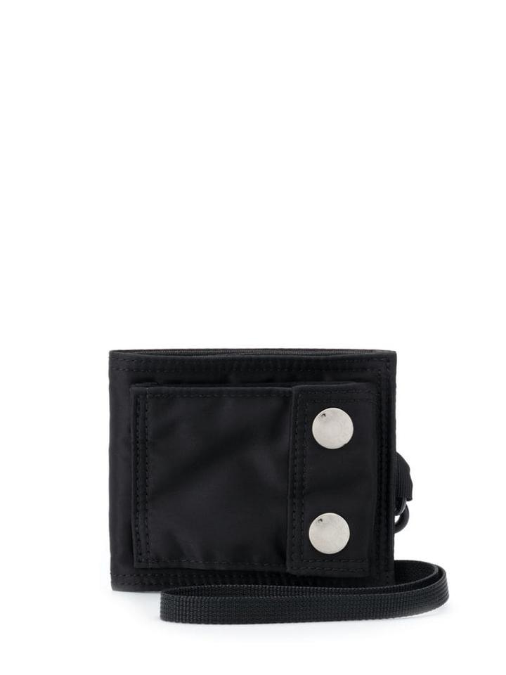 Mackintosh Black Nylon Porter Wallet