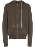 Rick Owens Drkshdw Dark Dust Jason Long Sleeve Cotton Hoodie - Brown