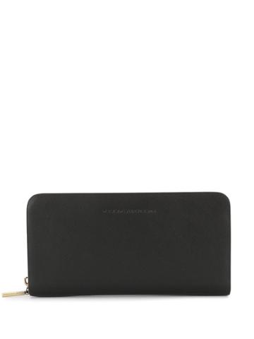 Tammy & Benjamin Embossed Wallet - Black