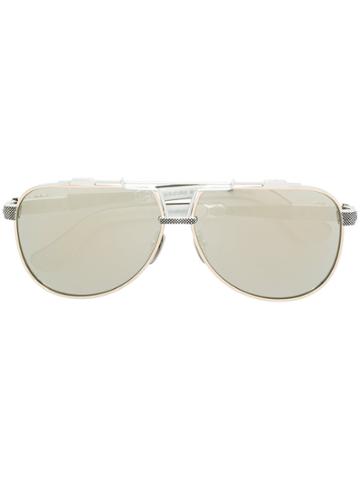 Chrome Hearts Aviator Sunglasses - Metallic