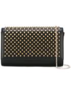 Christian Louboutin Paloma Clutch Bag, Women's, Black, Calf Leather