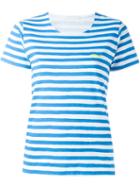 Société Anonyme Striped T-shirt, Women's, Size: Large, Blue, Cotton
