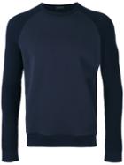 Z Zegna - Crew Neck Sweater - Men - Cotton - S, Blue, Cotton