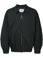 Monkey Time Zipped Bomber Jacket - Blue