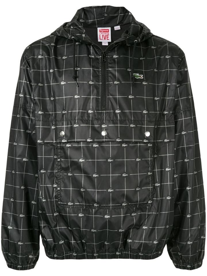 Supreme Reflective Grid Jacket - Black
