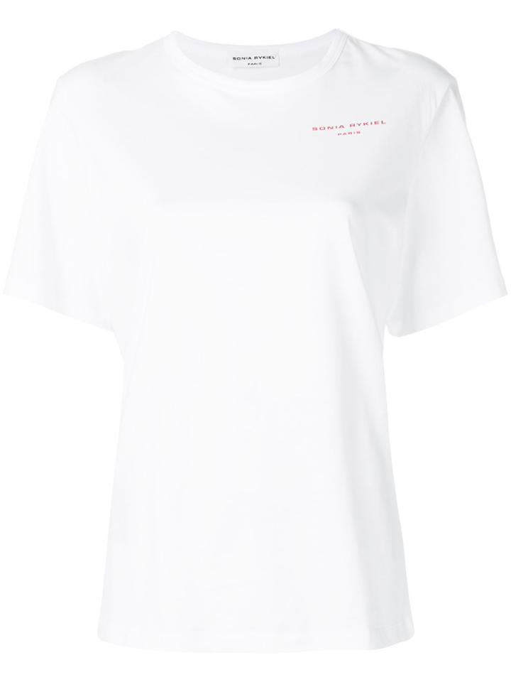 Sonia Rykiel Classic Logo T-shirt - White