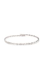 Suzanne Kalan 18kt White Gold And Diamond Flexible Choker Necklace