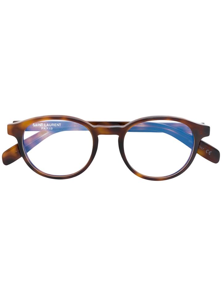 Saint Laurent Eyewear Sl191 002 Glasses - Brown