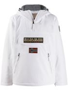 Napapijri Logo Padded Hoodie - White