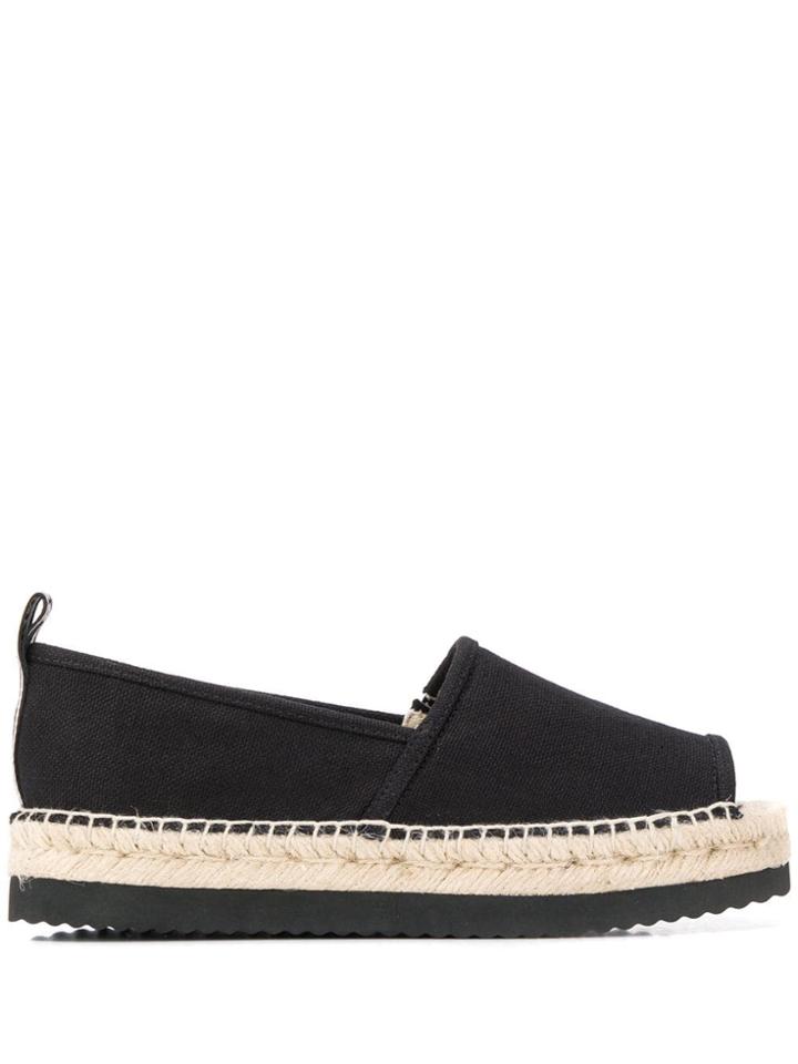 Michael Michael Kors Chunky Heel Espadrilles - Black