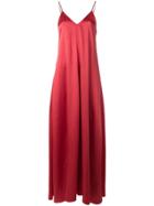 Forte Forte Maxi Slip Dress - Red