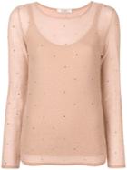Max Mara Stud-embellished Jumper - Neutrals