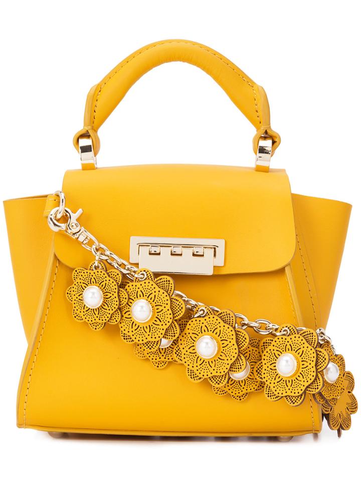 Zac Zac Posen Eartha Iconic Mini Top Handle Tote - Yellow & Orange