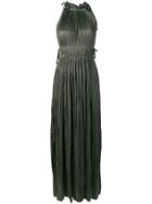 Ulla Johnson Halterneck Crepe Dress - Green