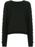 Tu Es Mon Trésor Ribbon-embellished Sweater - Black