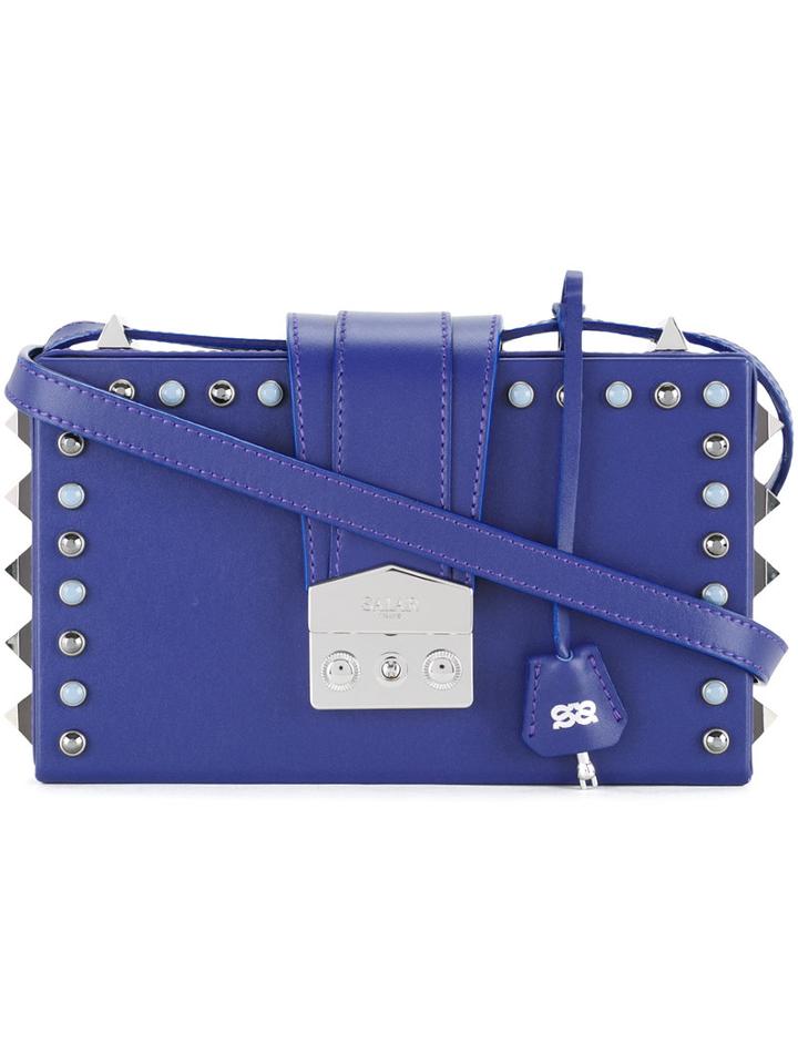 Salar Lou Ring Bag, Women's, Blue, Leather