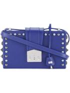 Salar Lou Ring Bag, Women's, Blue, Leather