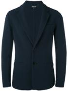Giorgio Armani - Textured Blazer - Men - Cotton/polyamide/spandex/elastane - 46, Blue, Cotton/polyamide/spandex/elastane