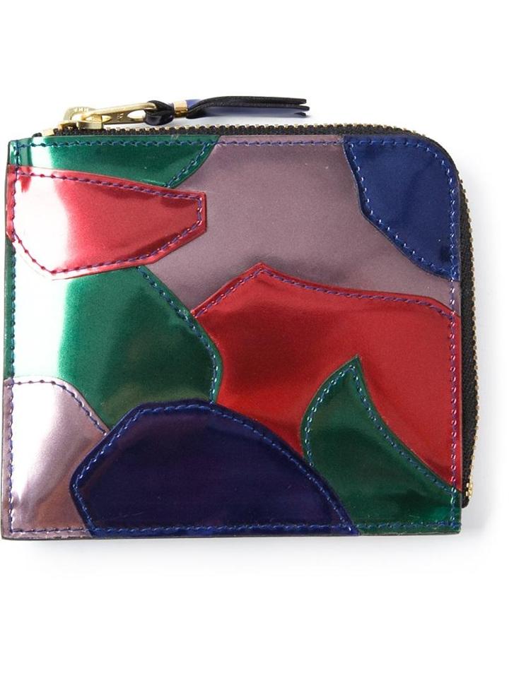 Comme Des Garcons Wallet Zip Around Coin Pouch