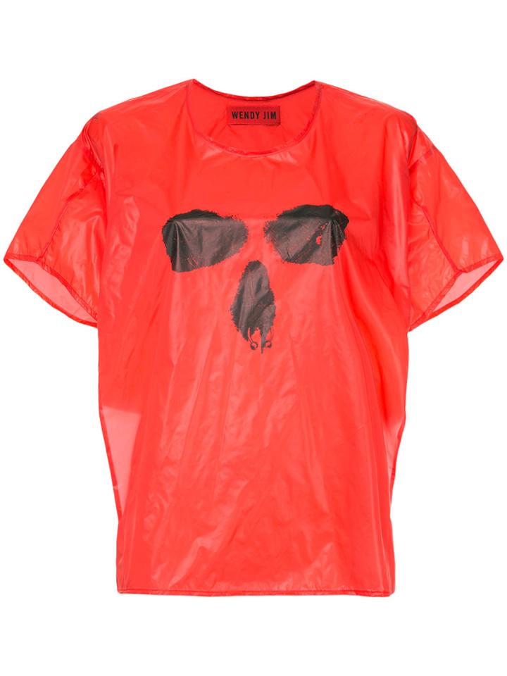 Wendy Jim Short-sleeve Print T-shirt - Red