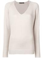 Incentive! Cashmere Knitted Jumper - Neutrals