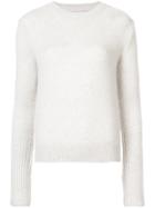 Brock Collection Kendall Ruffled Sweater - Nude & Neutrals