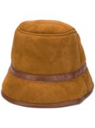 Ymc Contrast Band Bucket Hat - Brown