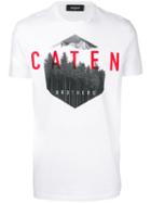 Dsquared2 - Caten Brothers T-shirt - Men - Cotton - S, White, Cotton