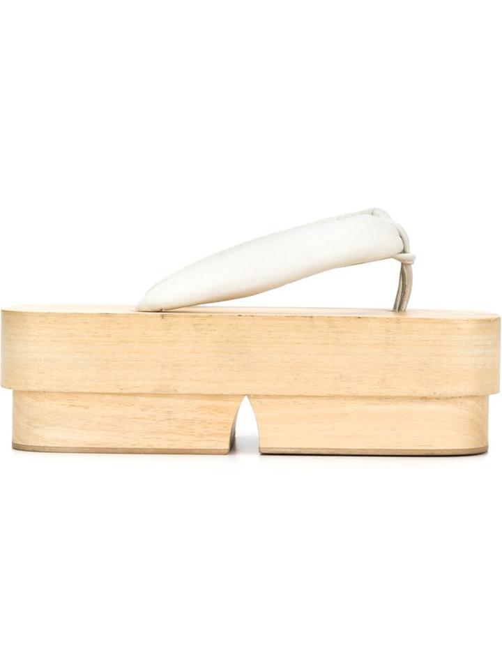 Alexandre Plokhov 'geta' Sandals