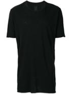 Thom Krom Contrast Stripe Detail T-shirt - Black