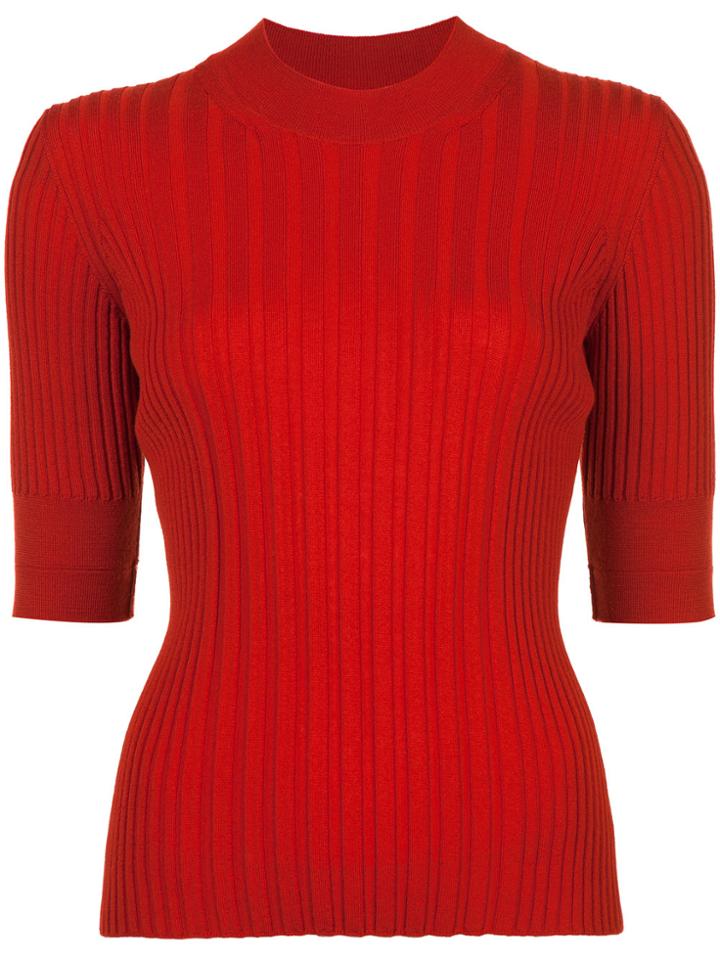 Maison Margiela Fine Knit Turtleneck - Red