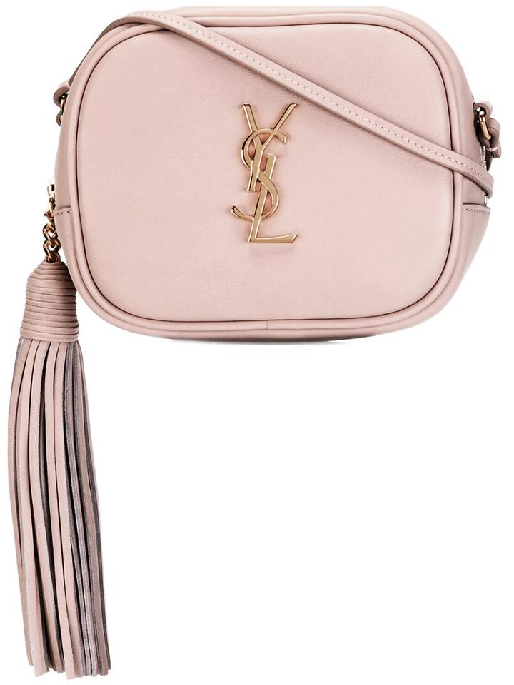 Monogram Blogger Crossbody Bag - Women - Leather - One Size, Pink/purple, Leather, Saint Laurent