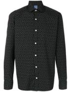 Barba Printed Shirt - Black
