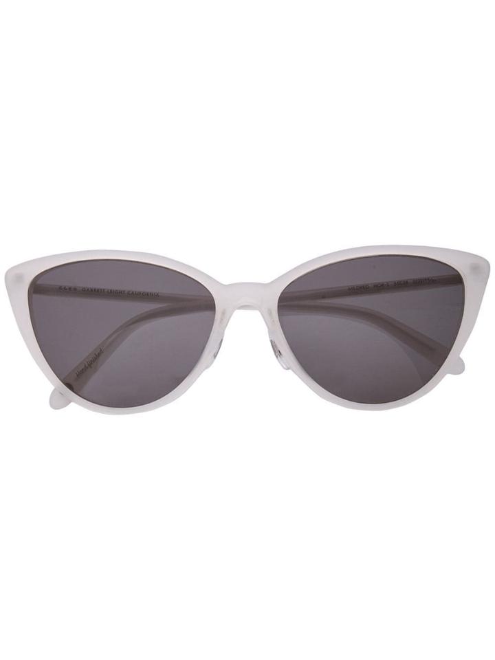 Garrett Leight Mildred Sunglasses - White