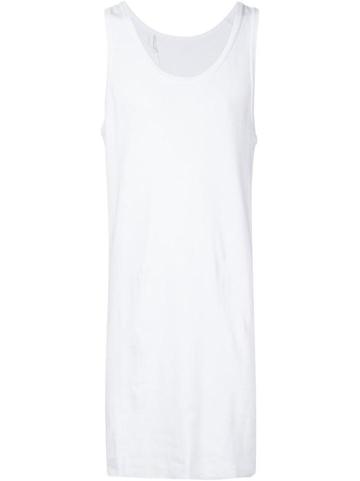 11 By Boris Bidjan Saberi Raw Hem Tank Top