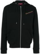 Mcq Alexander Mcqueen - Swallow Embroidered Hoodie - Men - Cotton - Xxl, Black, Cotton