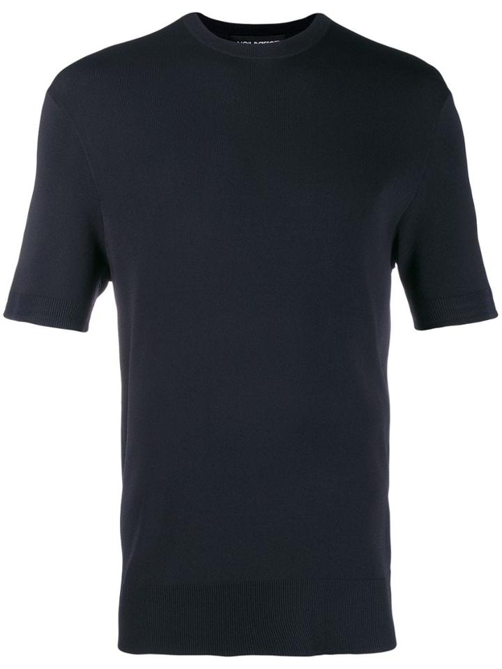 Neil Barrett Fine Knit T-shirt - Blue
