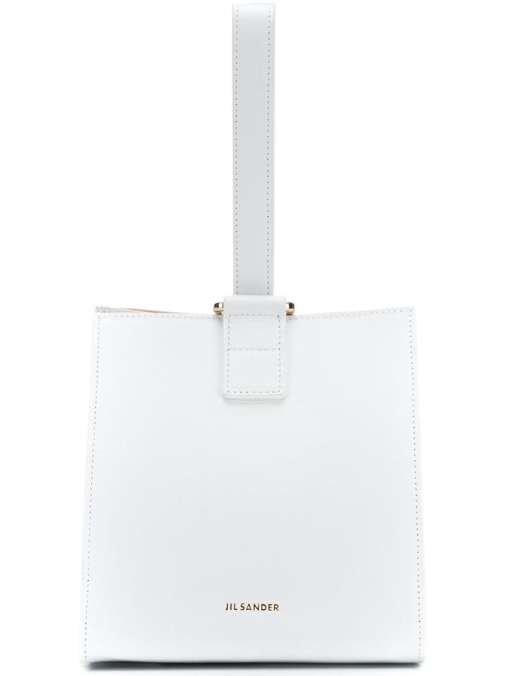 Jil Sander Bell Pouch - White